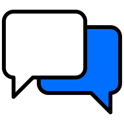 Unterhalten Chat Icon